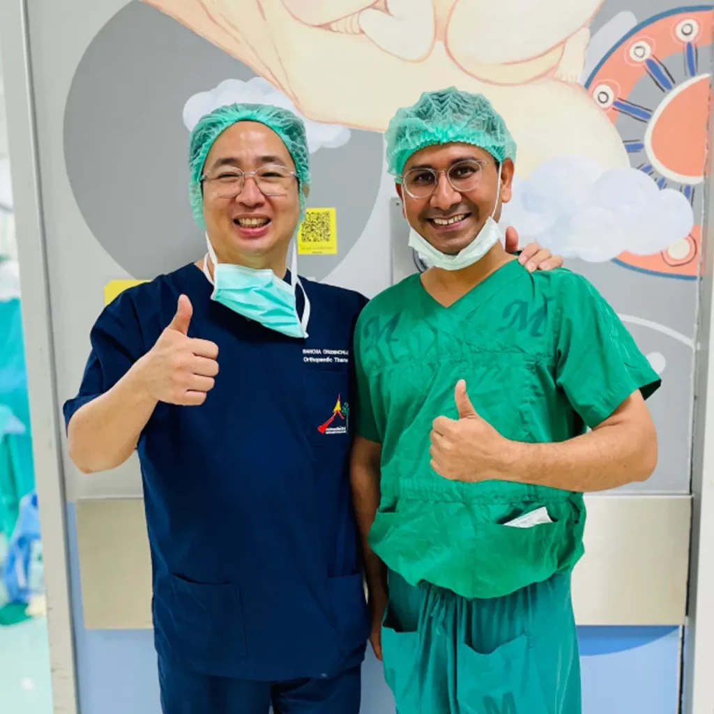 Fellowship in Sports Injuries at Thammassat University, Bangkok under Dr. Bancha Chernchujit.